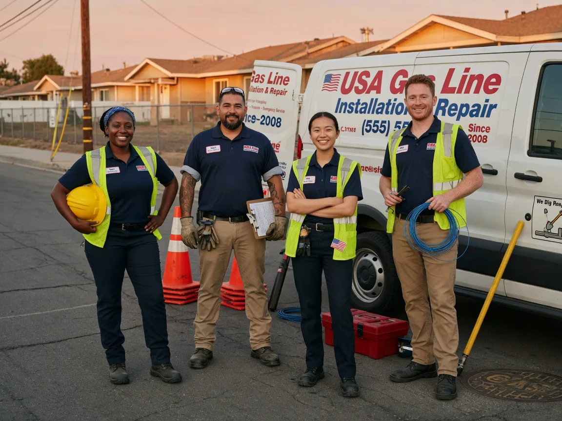 Gas Line Installation company in Shickshinny, PA